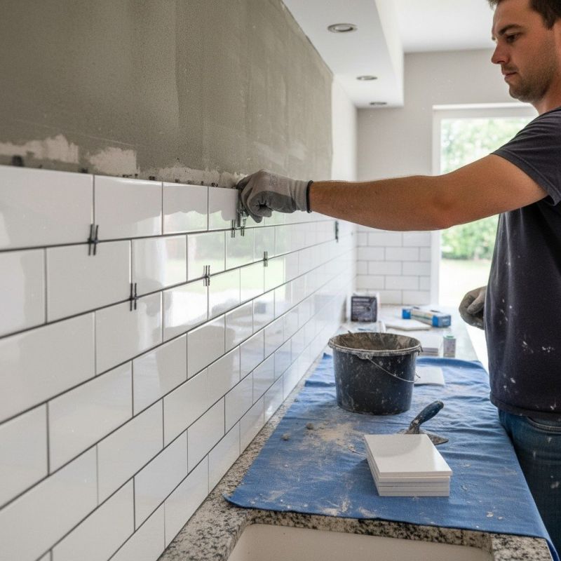 Tile Backsplash Repair